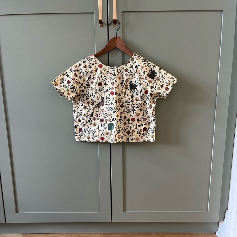 Samantha Pleet Illuminated boxy cropped tee